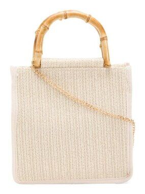 ALESSIA BIANCHI Textured Handle Tote